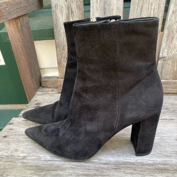 GIANVITO ROSSI Piper 85 Suede Black size 36